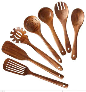 Acacia Chef's Wooden Utensil Set