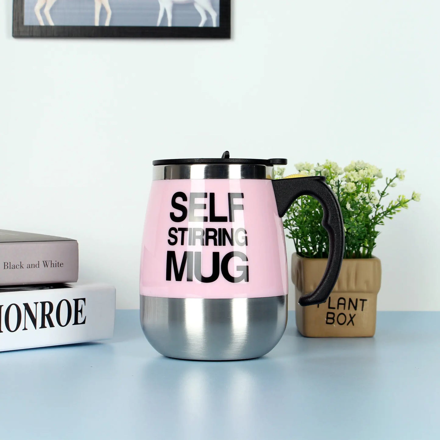 Auto Stir Coffee Cup