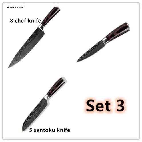 Carpenter's Choice Chef Knife Set