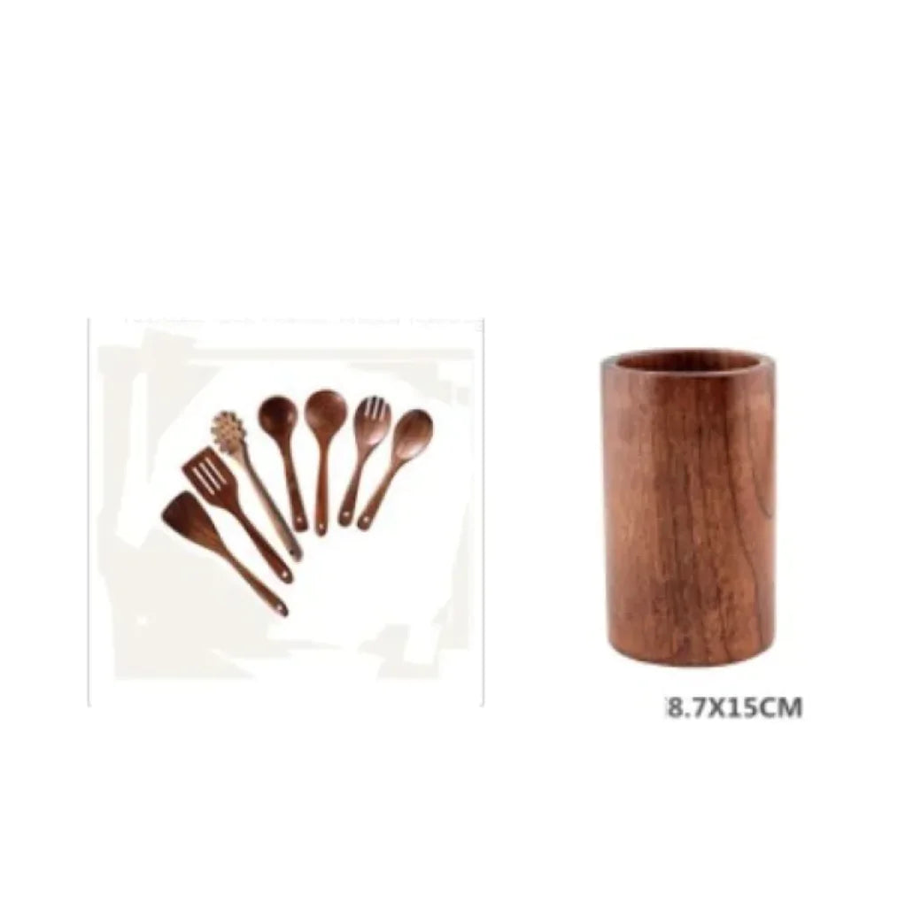 Acacia Chef's Wooden Utensil Set