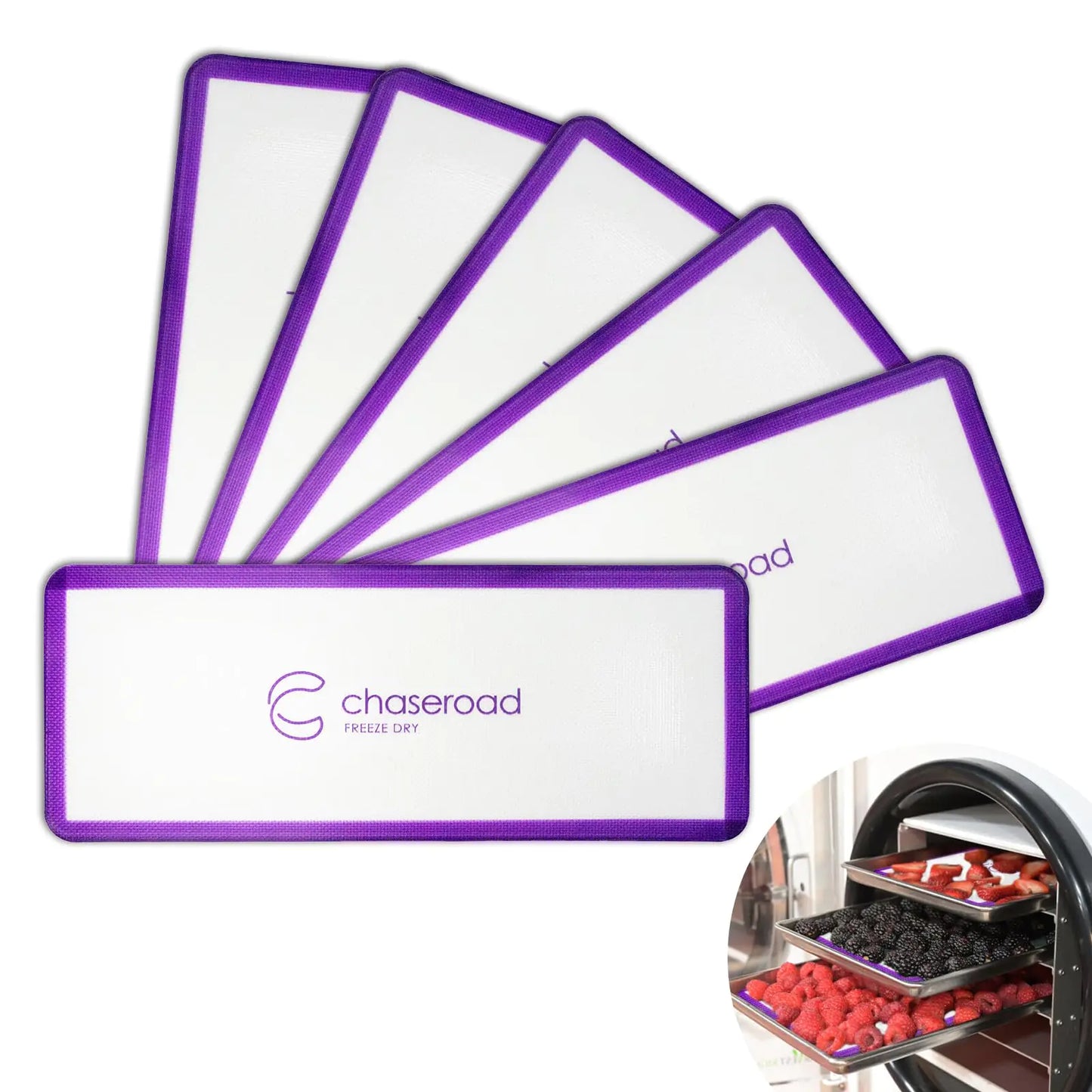 Silicone Baking Sheet Set for Harvest Right Trays - 6 Pack