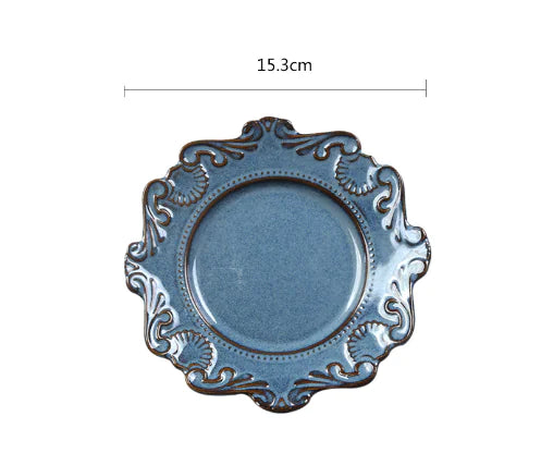 Elegant Baroque-Style Dinnerware Set