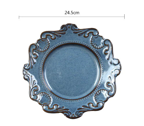 Elegant Baroque-Style Dinnerware Set