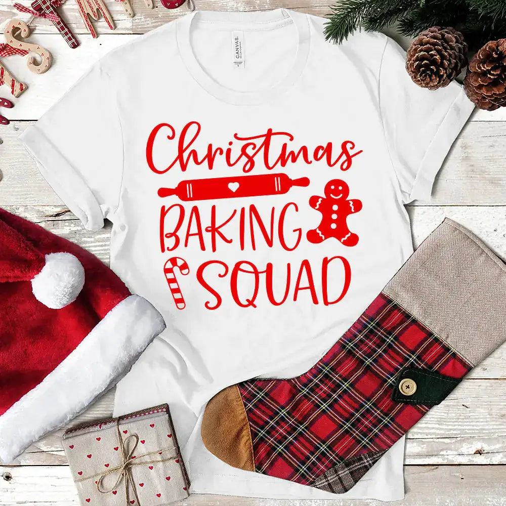 Holiday Bake Crew – Transfer Decal - Heat Press