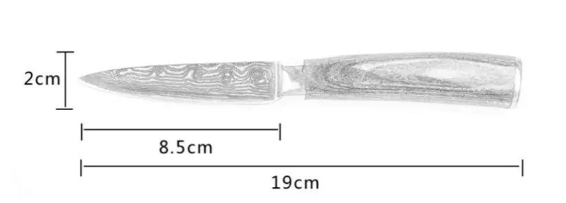 Carpenter's Choice Chef Knife Set