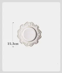 Elegant Baroque-Style Dinnerware Set